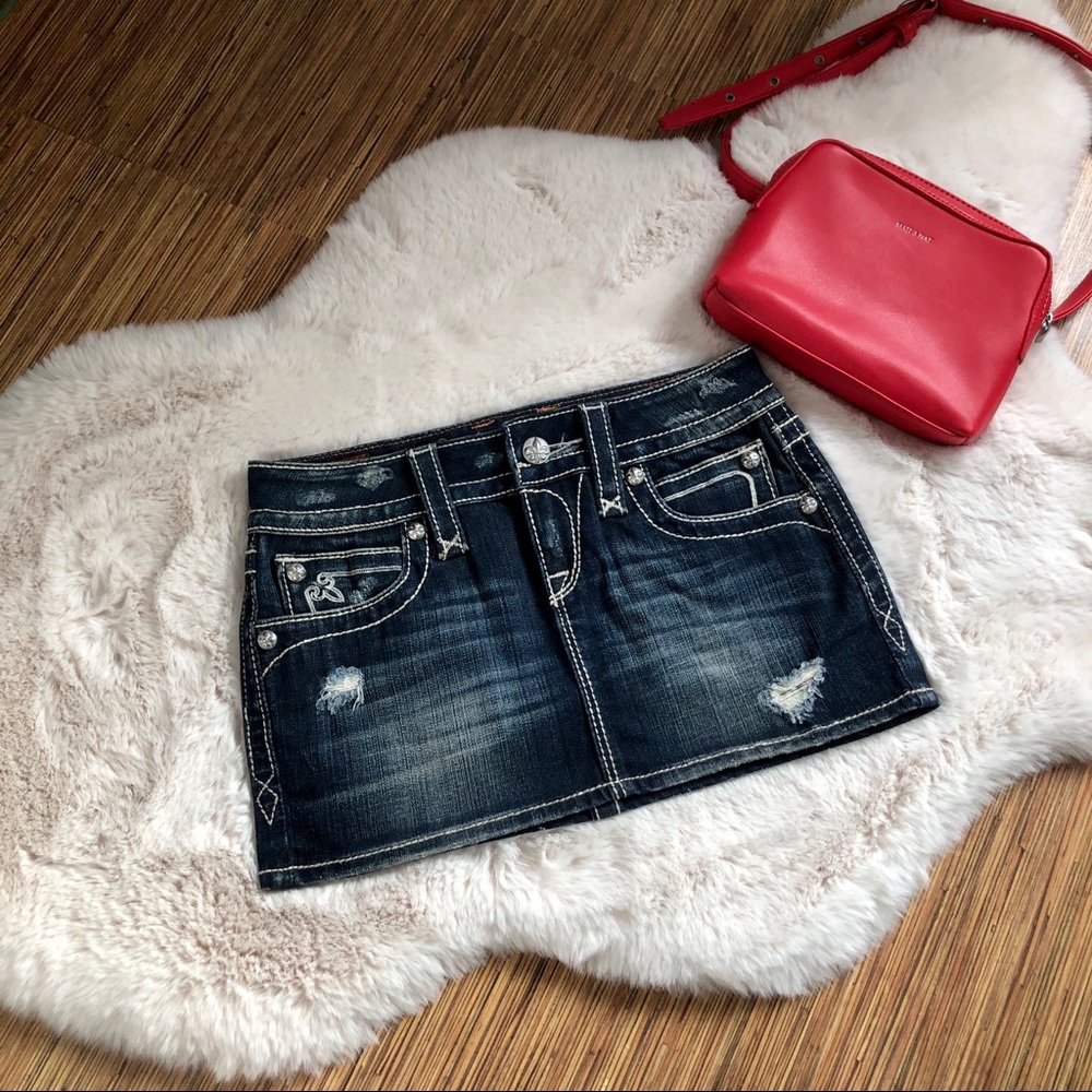 ROCK REVIVIAL | DEMIN SKIRT